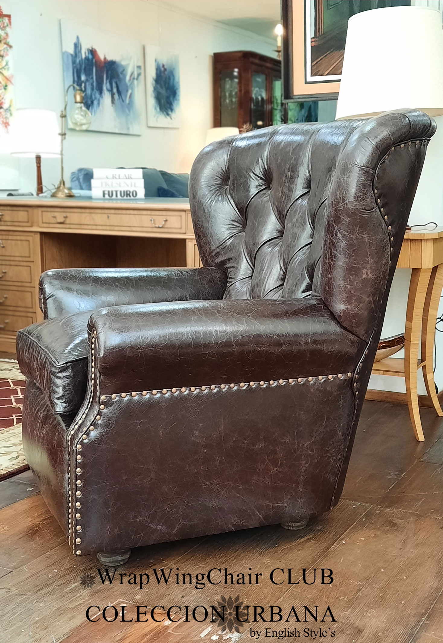 Sillón Wrap Wing Chair CLUB - English Style´s